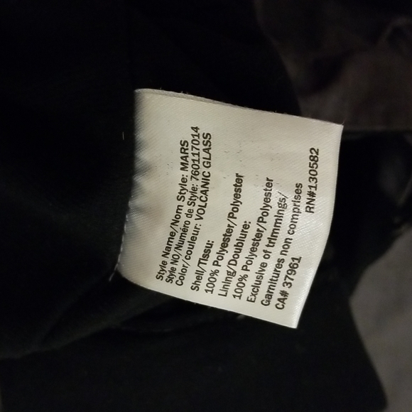 (XL) NWT Firefly Mars Ski/Snow Pants in Volcanic Glass Winter Sporty Outdoors - Picture 7 of 17